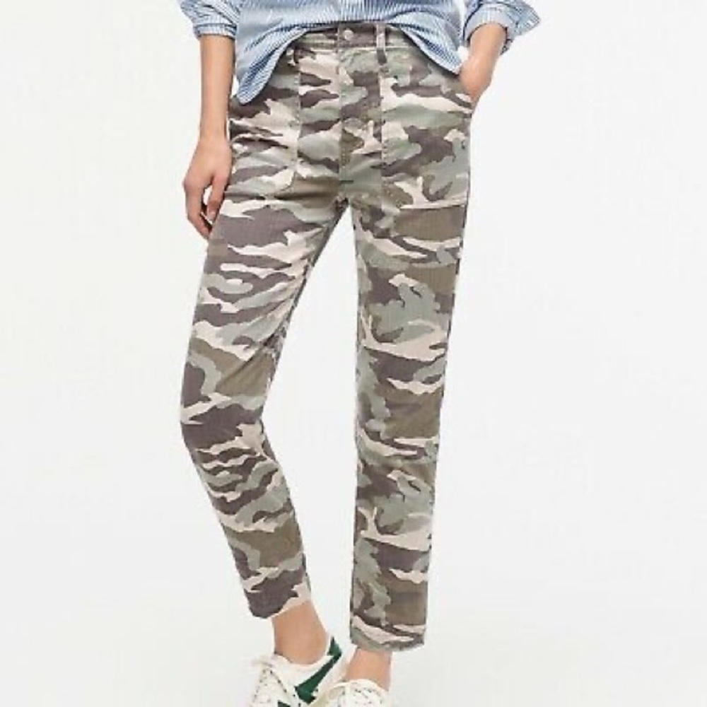 J Crew Camo Pants